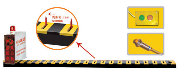 绥棱县V3嵌入式闯岗自动扎胎器/阻车器